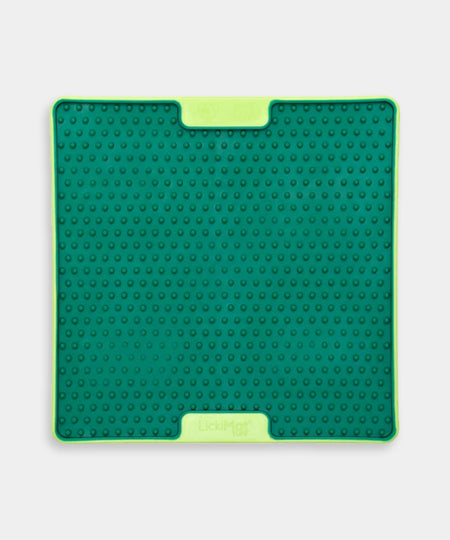    Lickimat-tapis-lechage-occupation-chien-soother-pro-vert