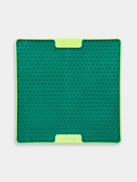    Lickimat-tapis-lechage-occupation-chien-soother-pro-vert