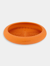        Lickimat-tapis-lechage-occupation-chien-ufo-orange
