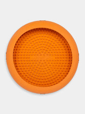        Lickimat-tapis-lechage-occupation-chien-ufo-orange