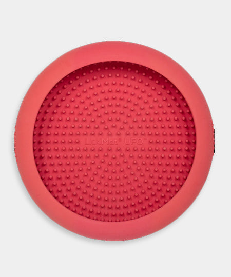        Lickimat-tapis-lechage-occupation-chien-ufo-rose