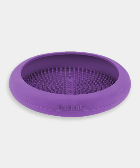       Lickimat-tapis-lechage-occupation-chien-ufo-violet
