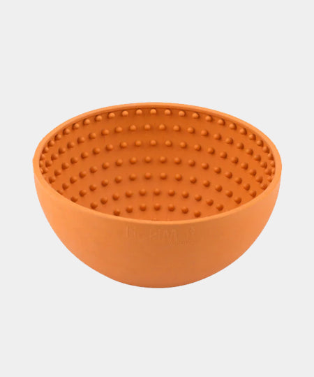       Lickimat-tapis-lechage-occupation-chien-wobble-orange