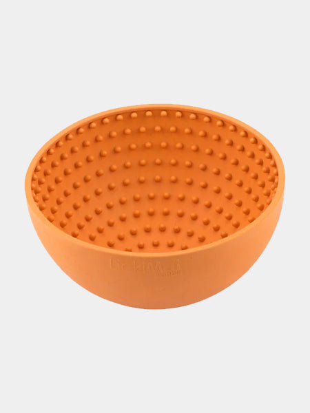       Lickimat-tapis-lechage-occupation-chien-wobble-orange