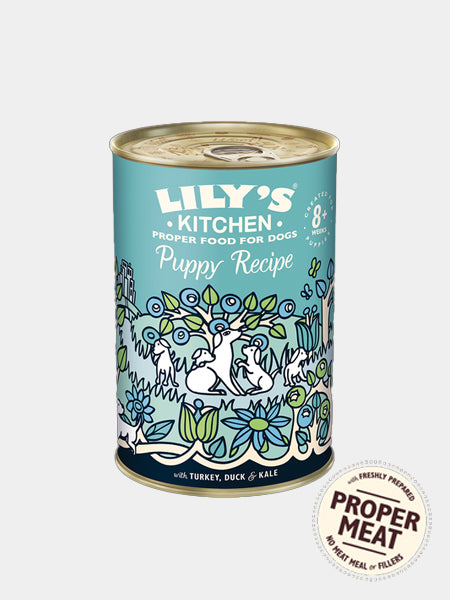    Lily_s-Kitchen-alimentation-naturelle-chien-sans-cereales-canard-dinde-chiot