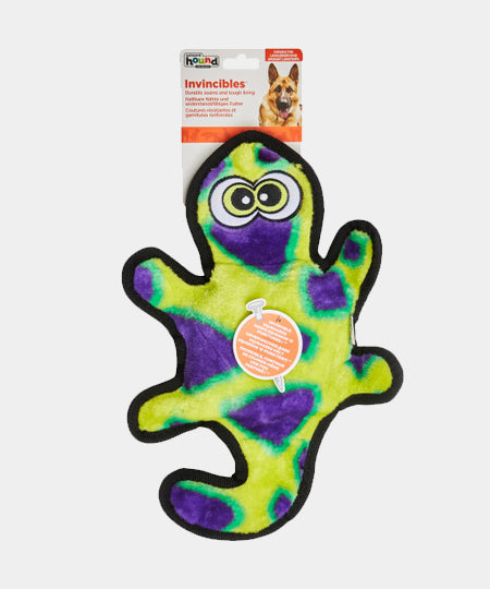     Outward-hound-jouet-peluche-pour-chien-Invincibles-Green-Gecko