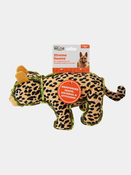       Outward-hound-peluche-resistante-pour-chien-Xtreme-Seamz-leopard