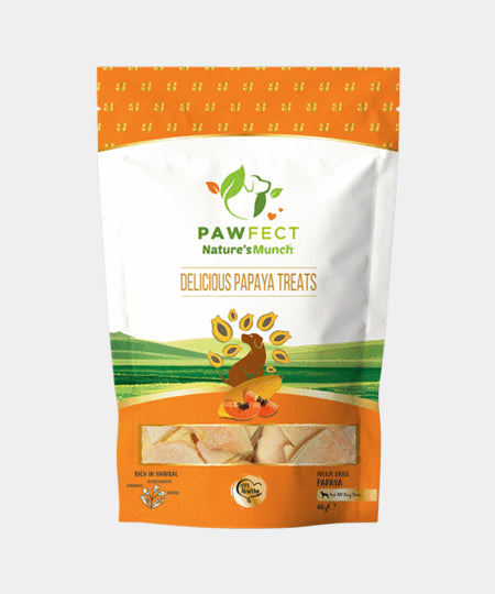    Pawfect-friandise-pour-chien-vegan-papaye