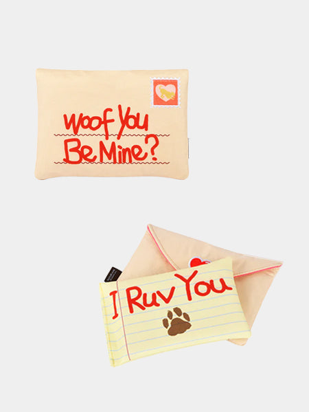    Pet-play-jouet-peluche-chien-love-bug-lettre-amour