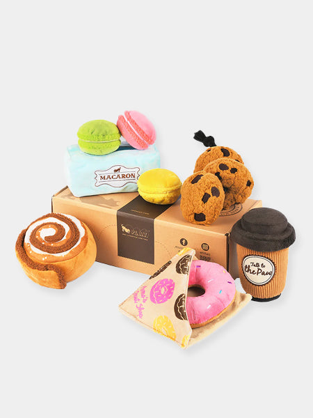     Pet-play-jouet-peluche-chien-pup-cup-cafe-Doggo-s-Java