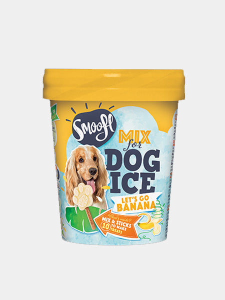     Smoofl-glace-pour-chien-banane