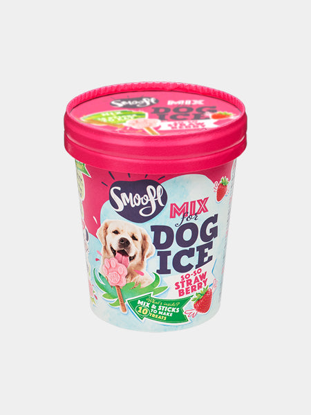 Smoofl-glace-pour-chien-fraise