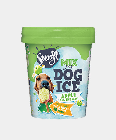        Smoofl-glace-pour-chien-pomme