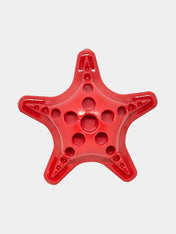        SodaPup-jouet-interactif-pour-chien-chiot-resistant-etoile-mer-rouge