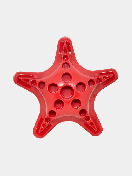        SodaPup-jouet-interactif-pour-chien-chiot-resistant-etoile-mer-rouge