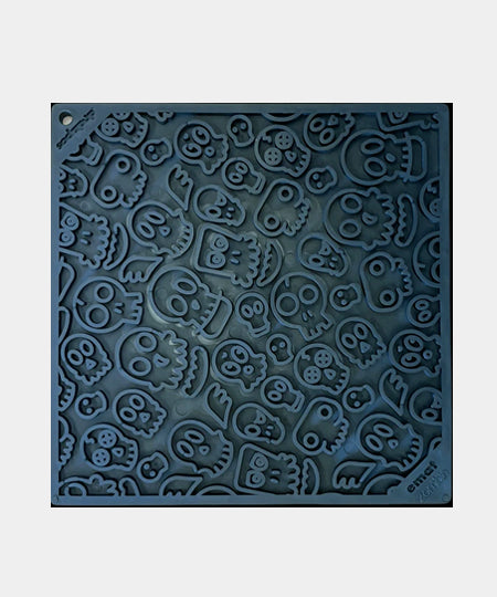       SodaPup-tapis-lechage-emat-pour-chien-chiot-halloween-noir