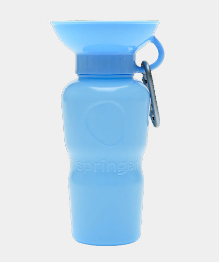     Springer-gourde-distributeur-eau-voyage-chien-bleu