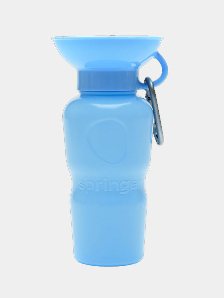     Springer-gourde-distributeur-eau-voyage-chien-bleu