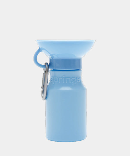    Springer-bouteille-portable-voyage-chien-bleu