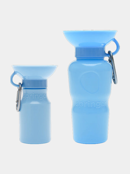     Springer-gourde-distributeur-eau-voyage-chien-bleu