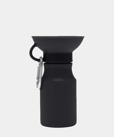   Springer-bouteille-portable-voyage-chien-noir