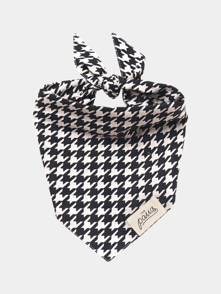 The-Paws-bandana-pour-chien-Houndstooth