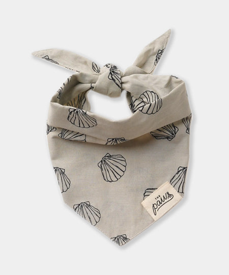    The-Paws-bandana-pour-chien-coquillage