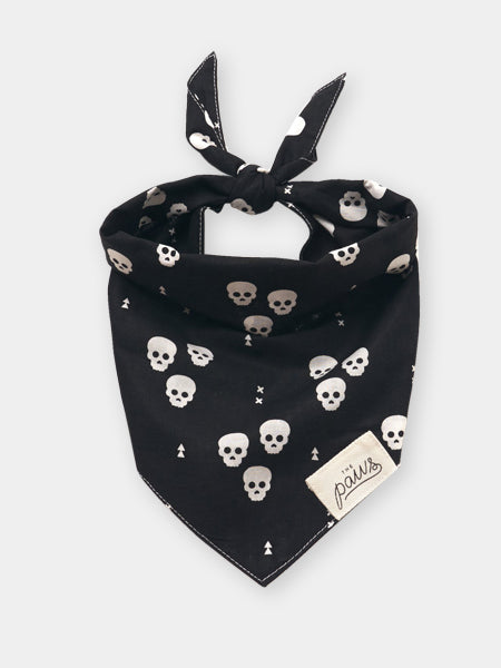 The-Paws-bandana-pour-chien-tete-de-mort