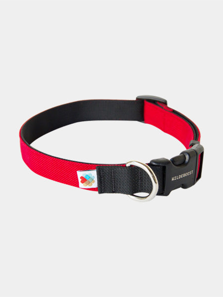 Wildebeest-collier-de-qualite-pour-chien-rouge