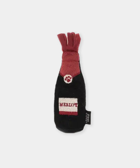       ZippyClaws-jouet-pour-chat-chaton-herbe-a-chat-bouteille-vin-rouge-merlot-Crusherz