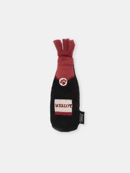       ZippyClaws-jouet-pour-chat-chaton-herbe-a-chat-bouteille-vin-rouge-merlot-Crusherz