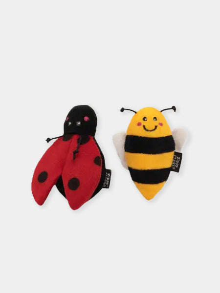       ZippyClaws-jouet-pour-chat-chaton-herbe-a-chat-coccinelle-abeille