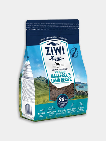       Ziwi-peak-alimentation-premium-pour-chien-qualite-agneau-maquereau-seche-lamb-mackerel-receipe