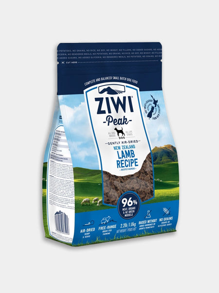 Ziwi-peak-alimentation-premium-pour-chien-qualite-agneau-seche-lamb-receipe