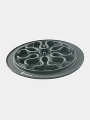 inooko - gamelle antiglouton pour chat gris