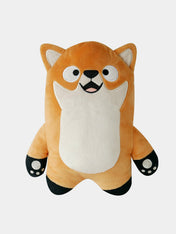 inooko - peluche renard eco friendly resistante originale pour chien