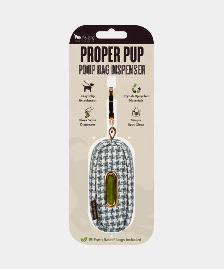 pet-play-distributeur-sac-a-crottes-tweed-bleu-blanc