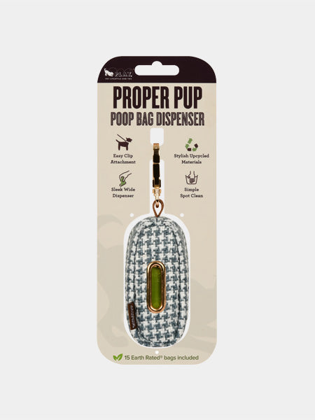 pet-play-distributeur-sac-a-crottes-tweed-bleu-blanc
