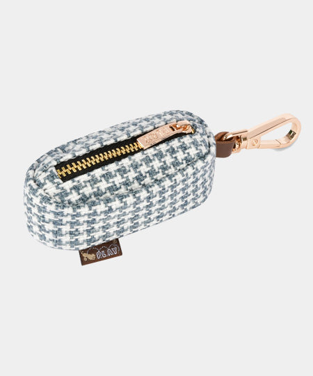 pet-play-distributeur-sac-a-crottes-tweed-bleu-blanc