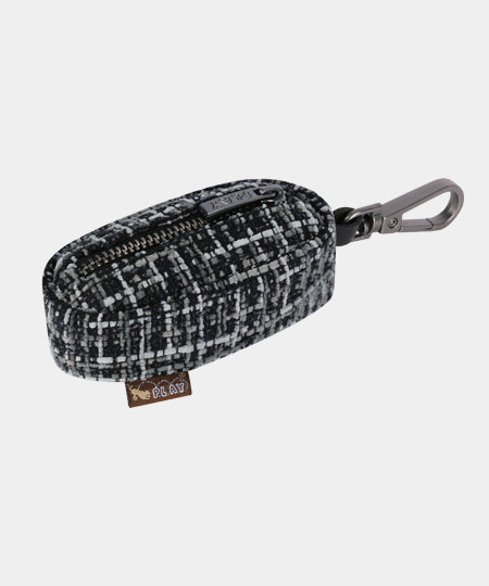 pet-play-distributeur-sac-a-crottes-tweed-noir-gris