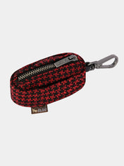 pet-play-distributeur-sac-a-crottes-tweed-noir-rouge