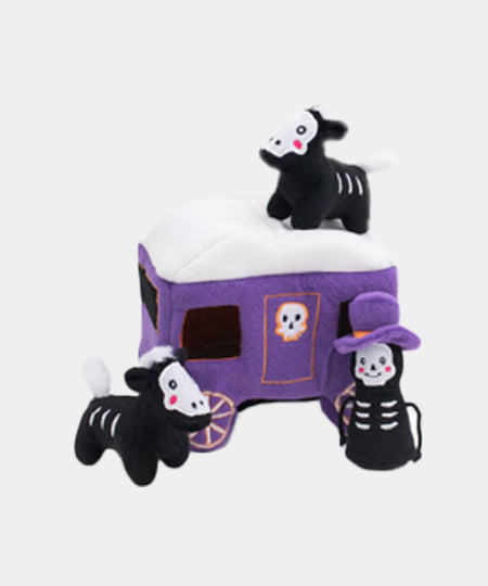 zippy-paws-peluche-pour-chien-Halloween-Haunted-Carriage
