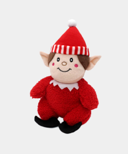        zippy-paws-peluche-pour-chien-Holiday-Cheeky-Chumz-Red-Elf