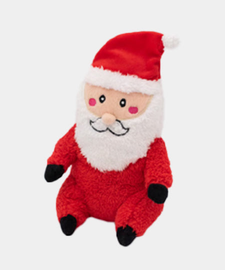       zippy-paws-peluche-pour-chien-Holiday-Cheeky-Chumz-Santa