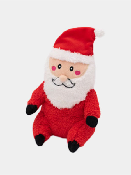       zippy-paws-peluche-pour-chien-Holiday-Cheeky-Chumz-Santa