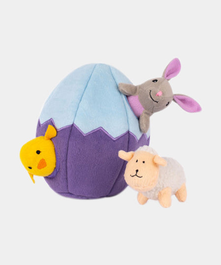        zippy-paws-peluche-pour-chien-occupation-oeuf-de-paque